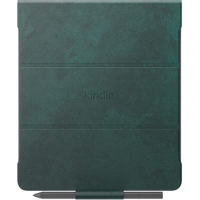 Amazon Kindle Scribe-Premium-Klapphülle mit magnetischer Befestigung | schlankes, leichtes Design |(nur geeignet für Amazon Kindle Scribe), Leder, grün
