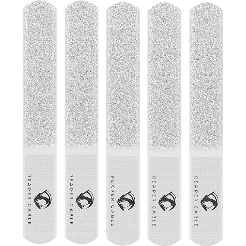 Reaper Cable White Reusable Cable Ties 150mm x 20mm