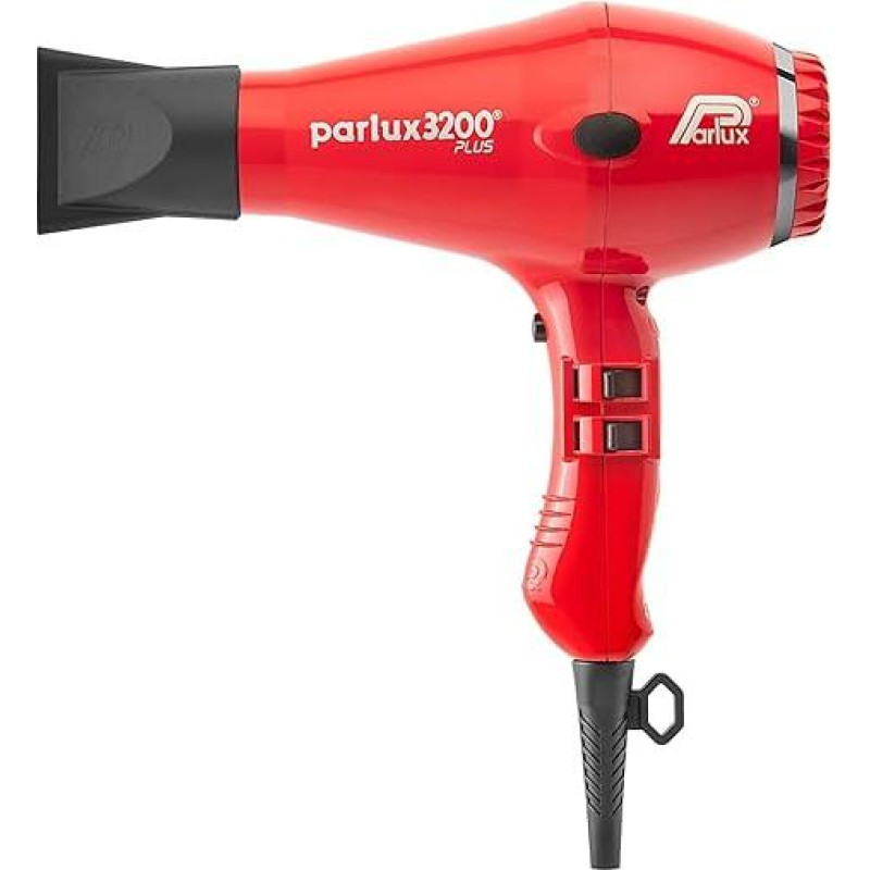 Parlux 3200 Plus Red Hair Dryer