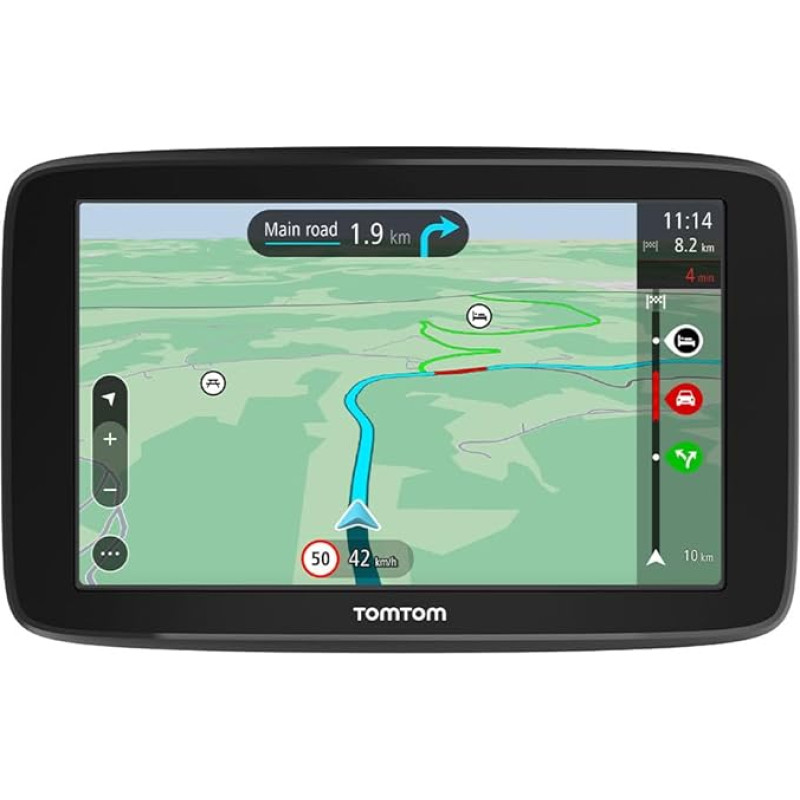 TomTom GO Classic Navigation Device (5 Inches, Avoid Traffic Jams Thanks to TomTom Traffic, Updates Europe, Updates via Wi-Fi), Black