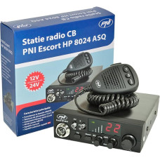 CB radijo stotelė PNI Escort HP 8024 Reguliuojamas ASQ, 12 V - 24 V, 4 W AM/FM