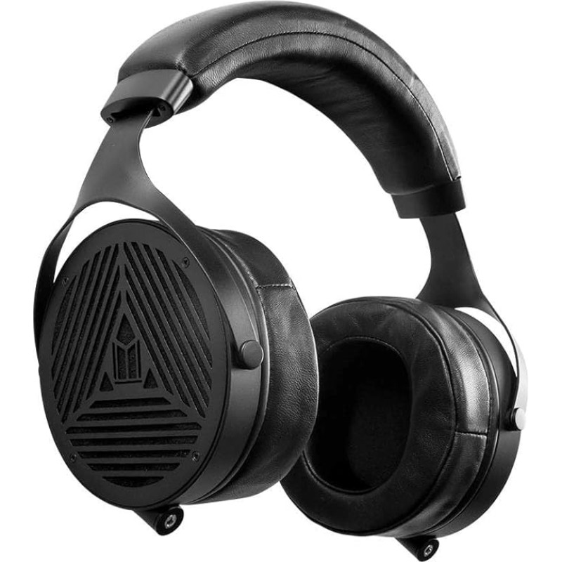 Monolith M1070 Over-Ear Headphones with Open Back, Lightweight, Padded Headband, Plush and Removable Ear Pads, 106 mm Planar Driver, 60 Ohm, Black