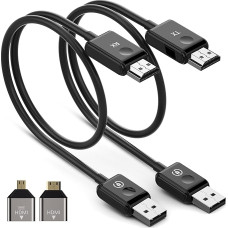 Belaidis HDMI siųstuvas ir imtuvas UHD, kabelinis 5G HDMI radijo perdavimas, belaidis HDMI siųstuvas imtuvas Dongle 50 m, skirtas vaizdo / garso / failų transliacijai iš nešiojamojo kompiuterio / fotoaparato / TV dėžutės į