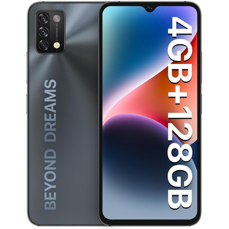 UMIDIGI A11 išmanusis telefonas be sutarties, 4GB + 128GB mobilusis telefonas be sutarties, 