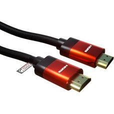 rhinocables 8K HDMI kabelis Didelės spartos Premium HDTV pintas kabelis 3D, ARC, HDR 8K@60HZ, 4K@120HZ su Ethernet, Smart TV, Fire TV, X Box, žaidimų, vaizdo ekranas (1 m, varinis)