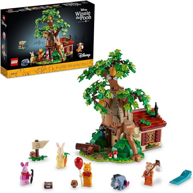 LEGO Ideas Disney Winnie The Pooh 21326 Building and Display Model for Adults, New 2021 (1,265 Pieces)