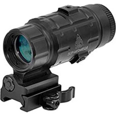 UTG Erwachsene Vergrößerung 3X klappbar Red Dot, schwarz, One Size