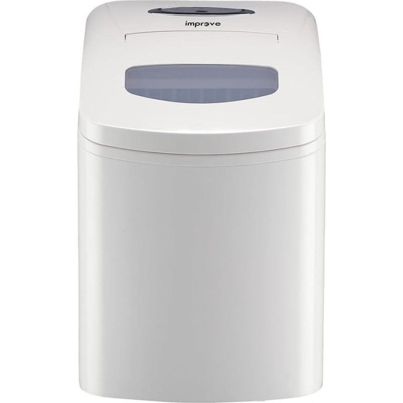 Improve IMPMG18ZB Ice Cream Maker 10kg 150W 9 Ice Cubes in 9 Minutes Water Tank 1.7L Basket and Scoop