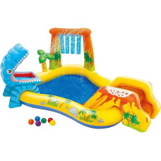 Intex 57444NP - Inflatable Water Game Center Dinosaur, 98 x 75 x 43 inch