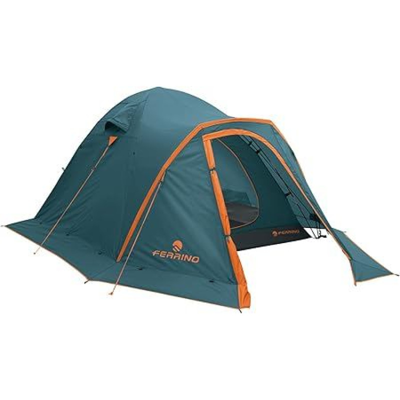 Ferrino Unisex Youth Tenerè 3 Curtains 2 Entrances 1 with Mosquito Net Blue 3