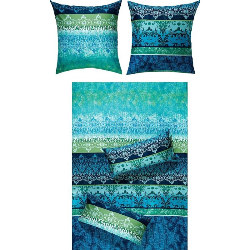 Erwin Müller Patalynė Flanelė Mėlyna Dydis 135 x 200 cm (40 x 80 cm)