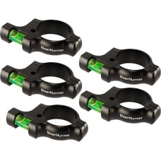 WestHunter Optic 30 mm / 25.4 mm Bubble Level Rifle Scope for Precision Shooting, Competition and Hunting