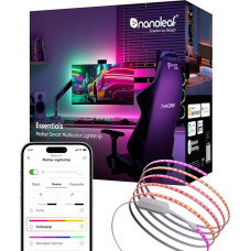 Nanoleaf Matte WLAN Gradient LED Strip 5 m, Smart Screen & Music Sync, 300 RGBIC Addressable LEDs, Trimmable Strip, Control with App and Voice (Alexa Siri Apple Google Home) Gaming Party