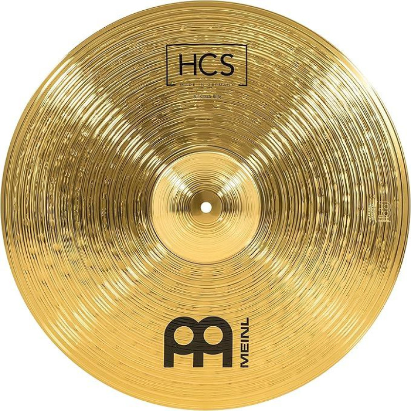 Meinl Cymbals HCS Crash-Ride - 20 Inch (Video) Drum Cymbals (50.8 cm) Brass Traditional Finish (HCS20CR)
