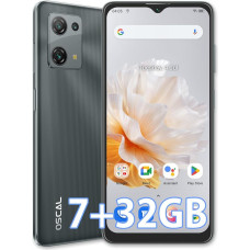 OSCAL išmanusis telefonas be sutarties, 7 GB RAM, 32 GB ROM, 256 GB TF/SD, C30 (2023) 