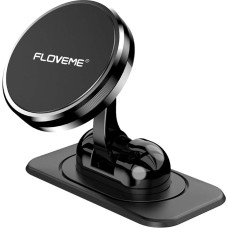 FLOVEME Mobiliojo telefono laikiklis Automobilinis magnetas Magnetinis telefono laikiklis automobilyje su lipniu pagrindu Reguliuojamas automobilinis telefono laikiklis, suderinamas su iPhone 11 Pro XS XR X 8 7 Samsung Huawei ir kt.