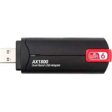 AX1800 USB 3.0 dviejų dažnių 2,4 GHz/5 GHz, 802.11ax belaidžio tinklo adapteris, USB 