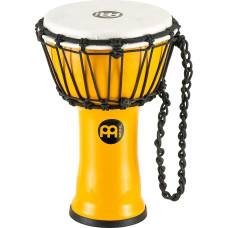 Meinl Percussion JRD Djembe Muzikinis instrumentas - Labai mažas rankinis instrumentas - Reiseinstrument - Durchmesser 7 Zoll - Kunststoff, Gelb (JRD-Y)