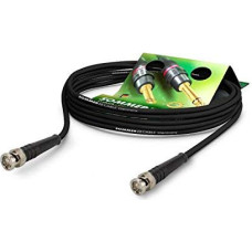 SommerCable Video 75 Ω - HD/3G/6G12-SDI / 4K-UHD SC Vector 0.8/3.7 su BNC/BNC 6G Hicon Black (25 m) - Pagaminta Vokietijoje, gamintojas Sommer Cable