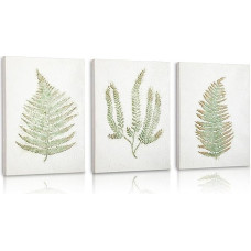 Palmių sieninės skulptūros, 3 vnt.