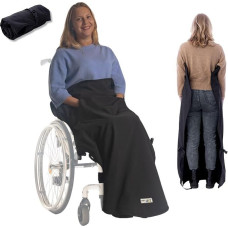 BELIEFF Vežimėlio antklodė iš vilnos, skirta naudoti lauke - dydis 140 x 90 x 35 cm Apsaugo nuo lietaus šalčio ir vėjo Kišenės rankoms 100 % poliesteris ir visiškai išklotas vilna (su atvira apačia)