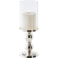 Edzard Mascha Candle / Lantern Holder, Elegant Silver-Plated, Tarnish-Resistant, for Candles up to 10 cm Diameter