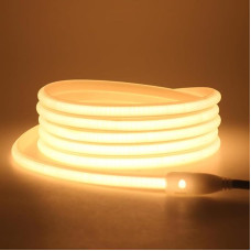 KISUFU 220 V COB LED Strip, IP65 Waterproof 288LEDs/m Indoor Outdoor Neon LED Strip Flexible 50 cm Cuttable for Living Room DIY Party Bedroom, Ceiling, Yard Decoration