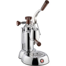 La Pavoni Lever Handle Coffee Maker with a Capacity of 0.8 L from Smeg Stradivari Europiccola Lusso LPLSTH01EU, Steel