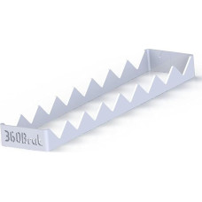 360Brat 8 Roasting Dish 8.9 Stainless Steel 3 mm BBQ Rack for 8 Sausages