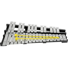 Chord cgls30 Chromatisches Glockenspiel mit 30 Noten