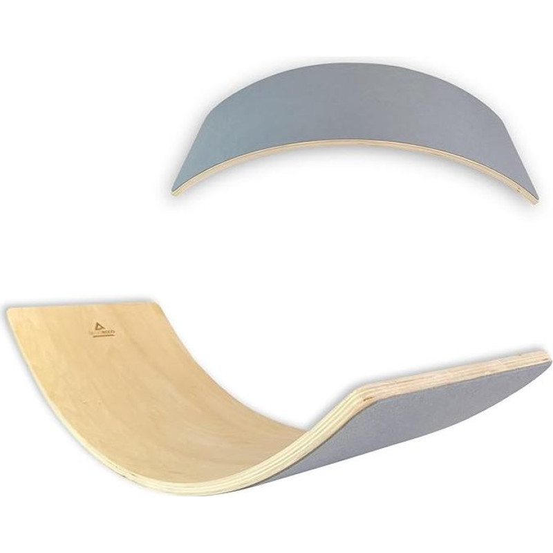 Medinė balansavimo lenta vaikams, balansavimo lenta, balanso mokymas, balansavimo lenta, skirta naudoti patalpose ir lauke