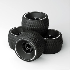 ANTWHEEL All-Terrain Longboard ratai 100mm Elektrinės riedlentės ratai 78A High Rebound ratai Uretano ratai