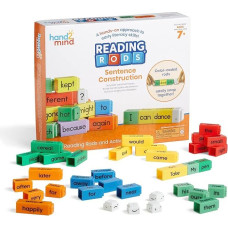 Learning Resources Text Sticks Sentence Formation, Learning to Read, Sentence Formation for Children, Connecting Cubes, Sentence Building, Learning to Read Toys, Reading Tools for Children
