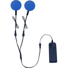 YnGia 2 vienetai 50 mm šviečiančios LED akys EL skydelio šviesa Elektroluminescencinė El lapų skydelio šviesa Apvalus 