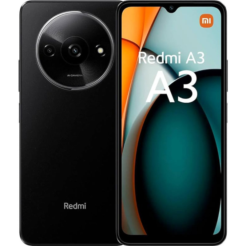 Xiaomi Redmi A3 Dual SIM 3GB RAM 64GB Midnight Black EU