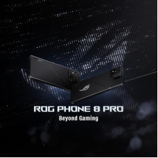 ASUS ROG Phone 8 Pro, oficialus ES, Phantom Black, 16 GB RAM, 512 GB atminties, 