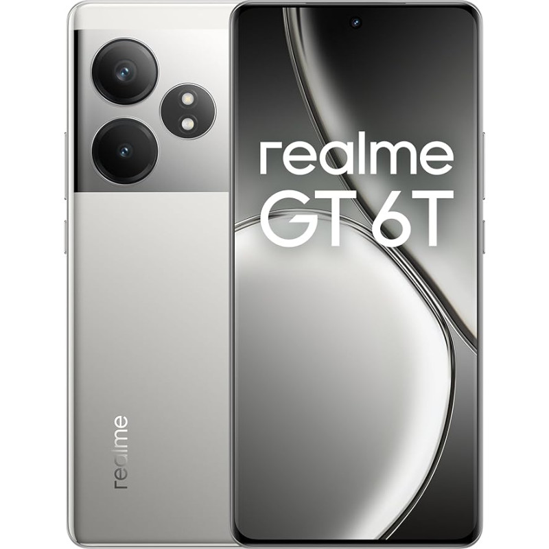 realme GT 6T 5G išmanusis telefonas 8 + 256 GB, 