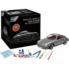 Revell Advento kalendorius Porsche 911 Carrera 3.2 Coupé 01047 I Porsche modelis surenkamas per 24 dienas I Advento kalendorius berniukams, mergaitėms ir suaugusiesiems nuo 10 metų I Dovanų idėja Porsche gerbėjams