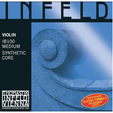 Thomastik 633879 Saiten für Violine Infeld Hybridkern, Satz blau 4/4 Medium