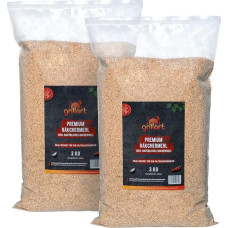 grillart® Premium Beech Smoking Flour 3 kg Ideal for Cold Smoking 100% Natural Beech Wood (Twin Pack)