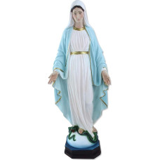 Immaculate Resin Madonna Statue Height 60cm Hand Painted