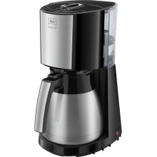 Melitta 1017-08 Enjoy Toptherm Filter Coffee Machine, Stainless Steel, Black