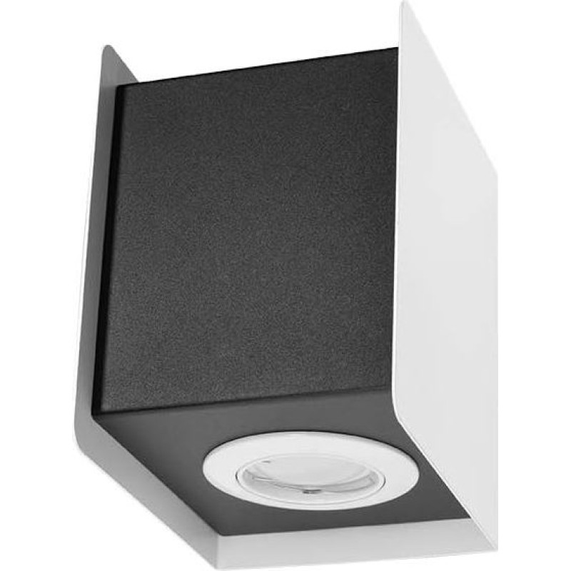 Sollux Wall Light STEREO 2 Modern White LED Light for Living Room, Bedroom, Bathroom, Hallway, Office, GU10 Socket, SL.0402