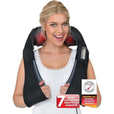 DONNERBERG® Originalus kaklo masažuoklis su šiluma Shiatsu masažuoklis kaklo ir pečių masažui Vibracija TÜV testuotas