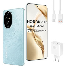 HONOR 200 5G išmanusis telefonas 8 + 256 GB, 120 Hz 6,7 colių AMOLED, 50 MP triguba kamera, 