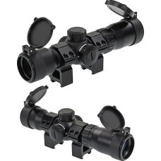 X-Bow FMA 1.5-5x32 IR Rifle Scope Effortless Reach Even Long Distances Magnification Infinitely Adjustable Illuminated Reticle