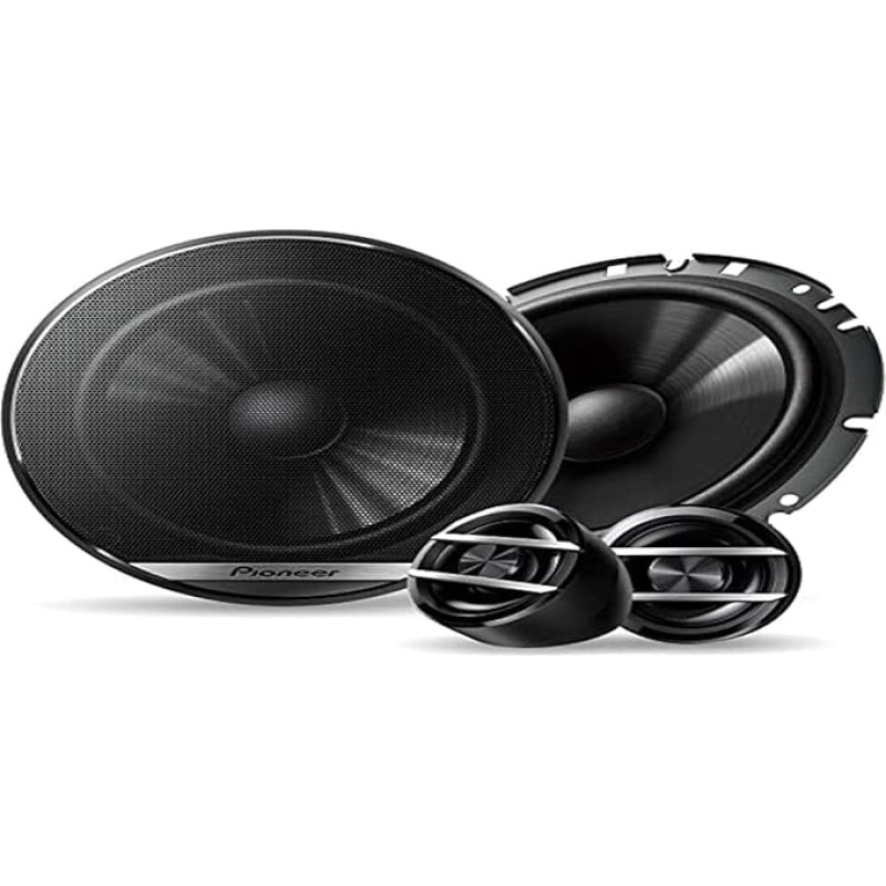 Pioneer TS-G170c 2-Way Speaker/Speakers, 170 mm / 17 cm, 300 W, Black