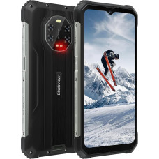 Lauko mobilusis telefonas, Blackview BV8800 Infraraudonųjų spindulių naktinio matymo, 8380 mAh/33 W, 6,58 colių FHD + 90 Hz ekranas, 8 GB + 128 GB/Helio G96, 50 MP + 16 MP kamera, Dual SIM 4G statybvietės mobilusis telefonas,