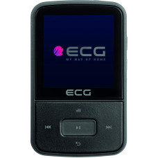 ECG PMP 30 8GB juodas MP3/MP4 grotuvas - atmintis 8 GB; 30 rinkimo kodų FM siųstuvui; MP3 iš 