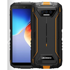 DOOGEE Android 12 Lauko mobilusis telefonas be sutarties S41 Pro, aštuonių branduolių 4GB + 32GB (1TB išplečiamas), 6300 mAh baterija, 13MP triguba kamera, IP68 IP69K smūgiams atsparus išmanusis telefonas su dviem SIM kortelėmis, 5,5 colių HD+,